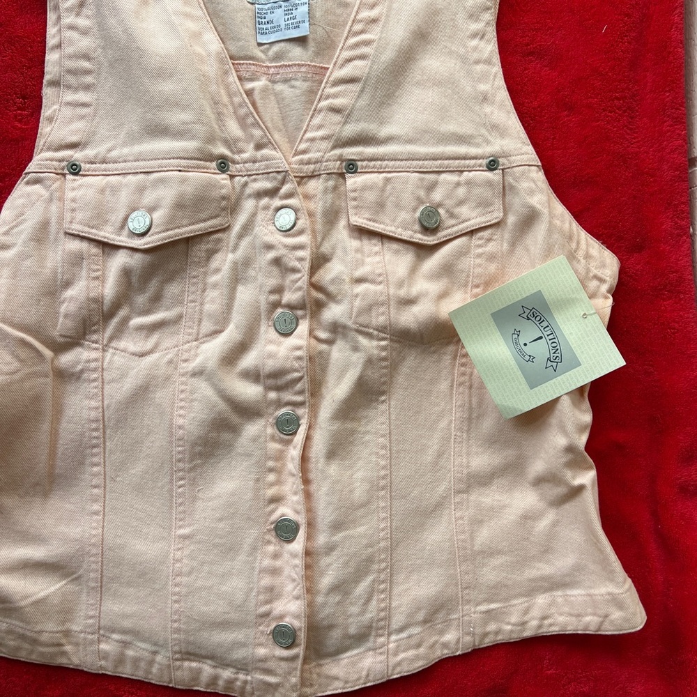 1990s Button-Up Vest
